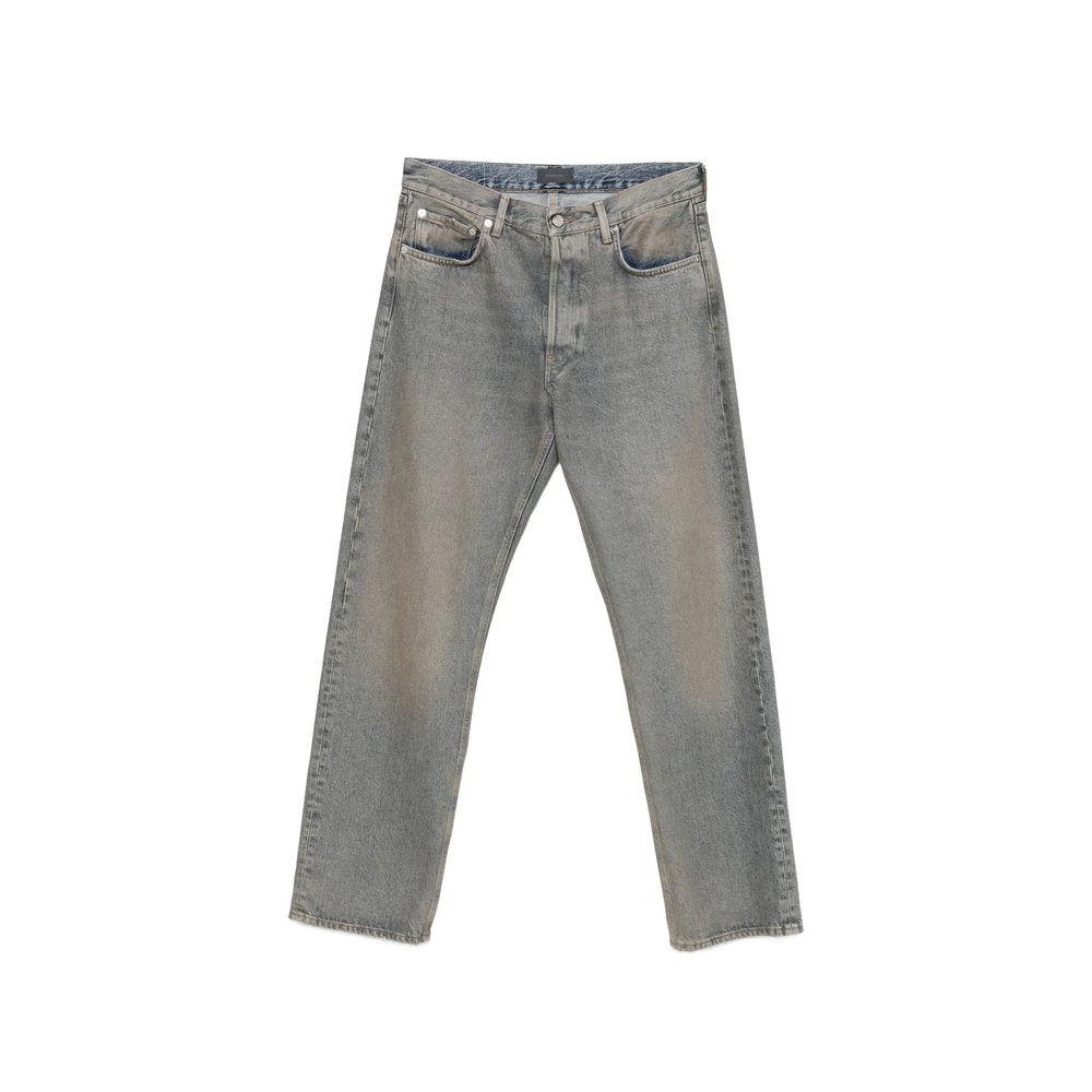 Haikure Faded-effect Logo-patch Jeans
