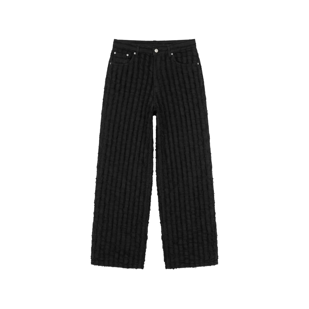 Haikure Bethany Frayed-stripe Jeans