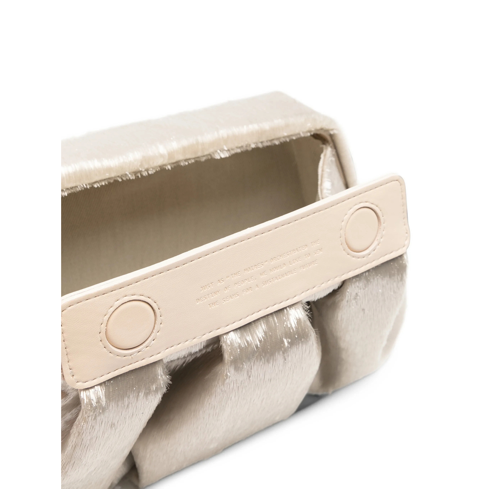 Themoirè Athena Ruched Shoulder Bag