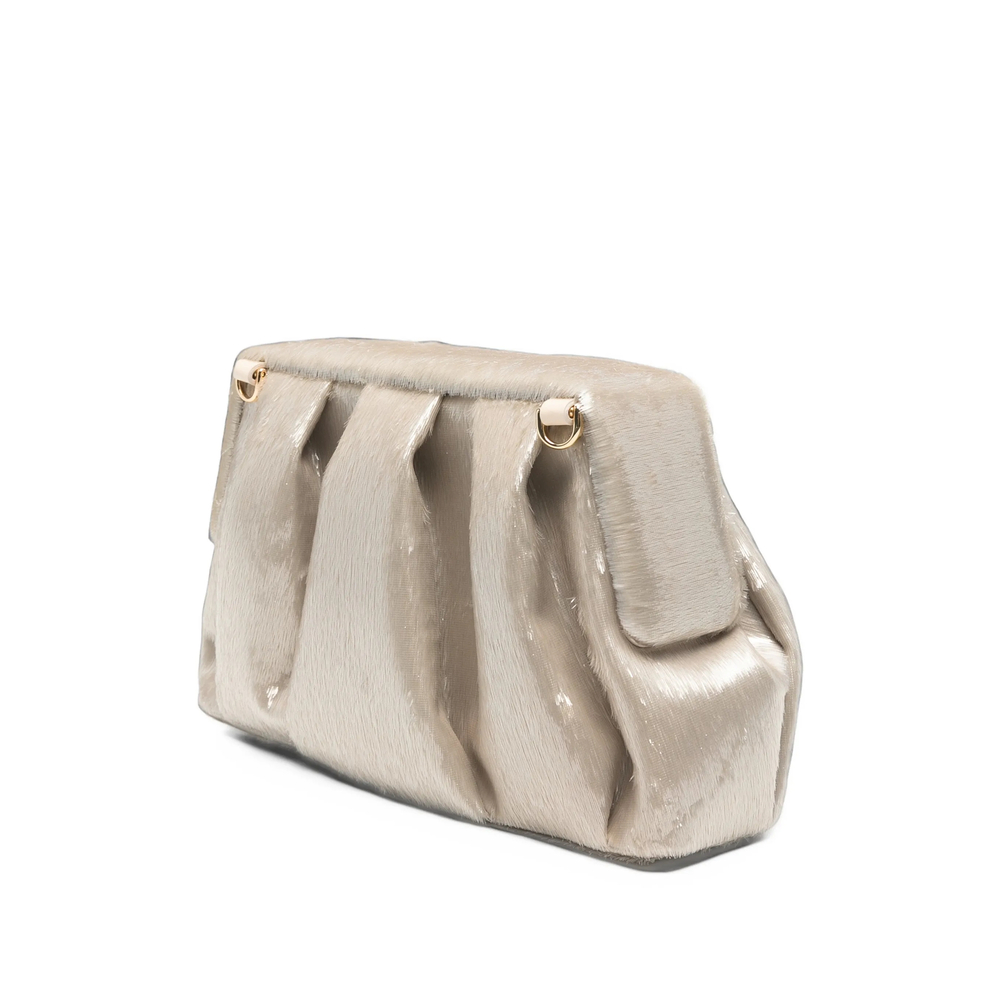 Themoirè Athena Ruched Shoulder Bag
