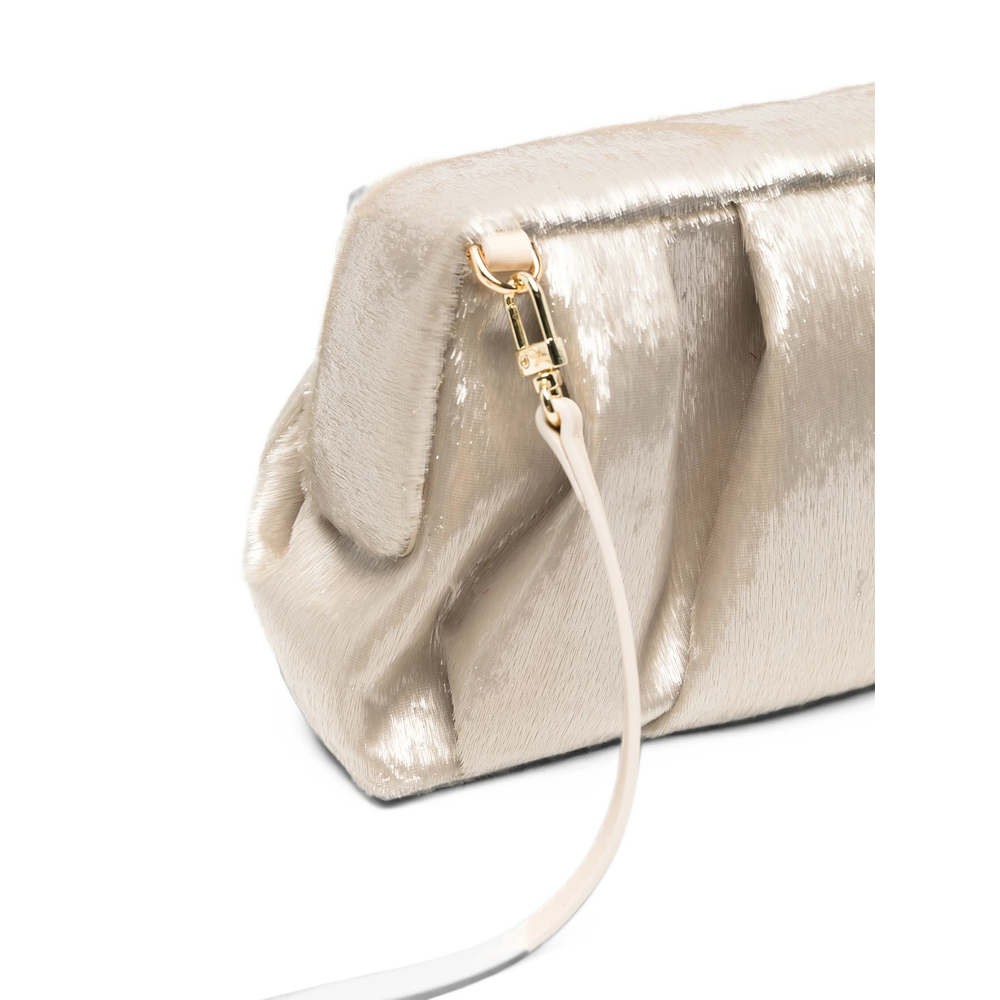 Themoirè Athena Ruched Shoulder Bag