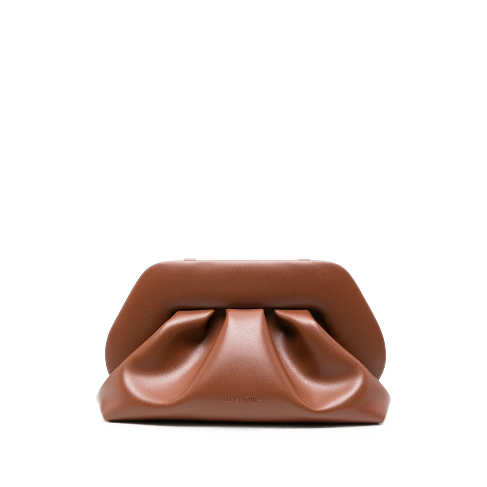Themoirè Bios Ruched Clutch Bag