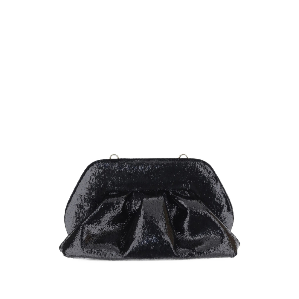 Themoirè Ruched Shoulder Bag