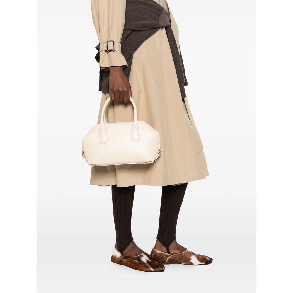Themoirè Double-Handle Tote Bag