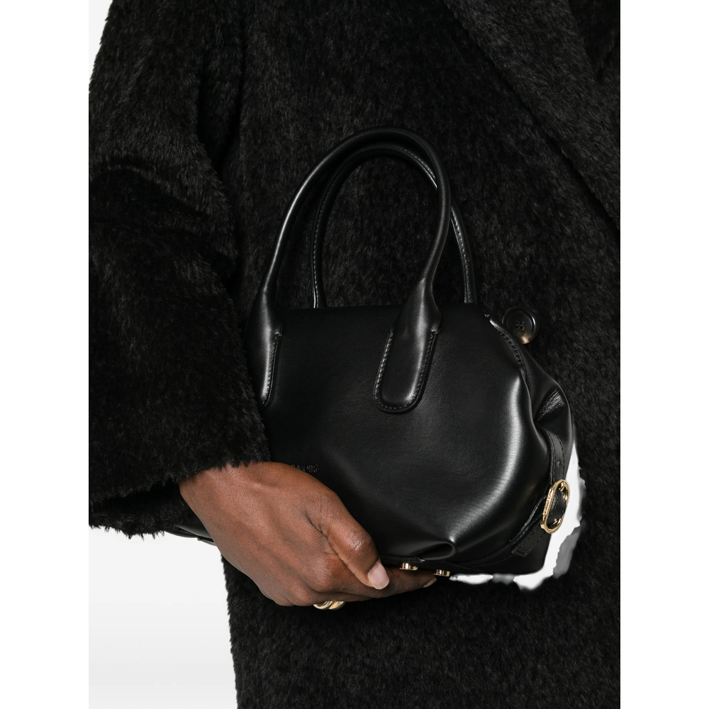 Themoirè Small Talia Buckle-Detail Tote Bag