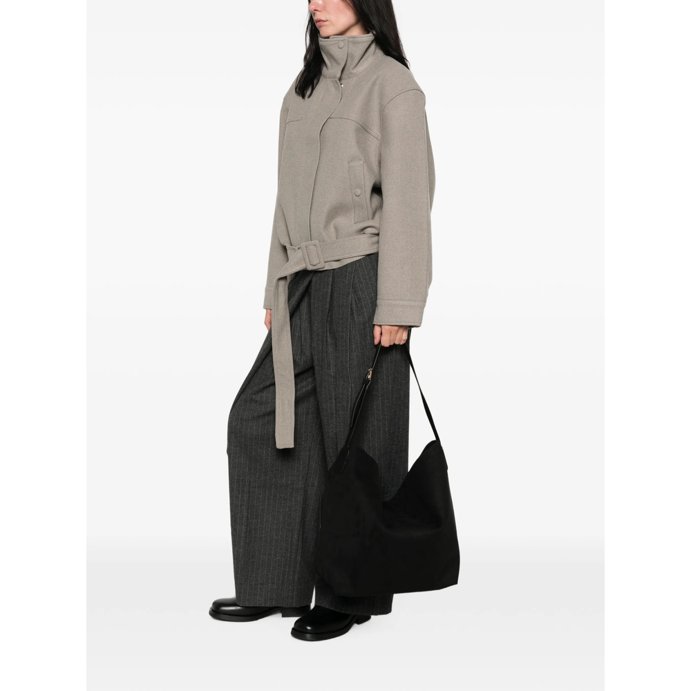 Themoirè Zoe Suede-Effect Shoulder Bag