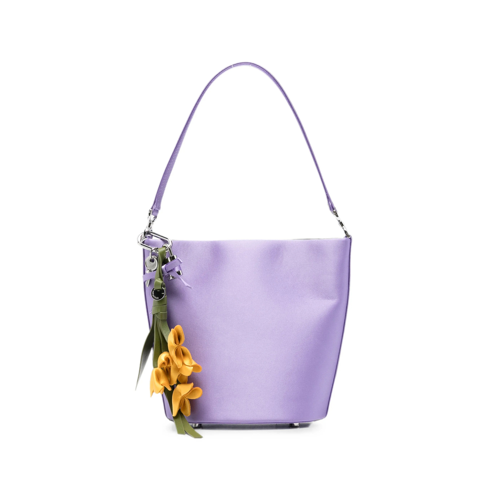 Self-portrait Tote Bags In Purple