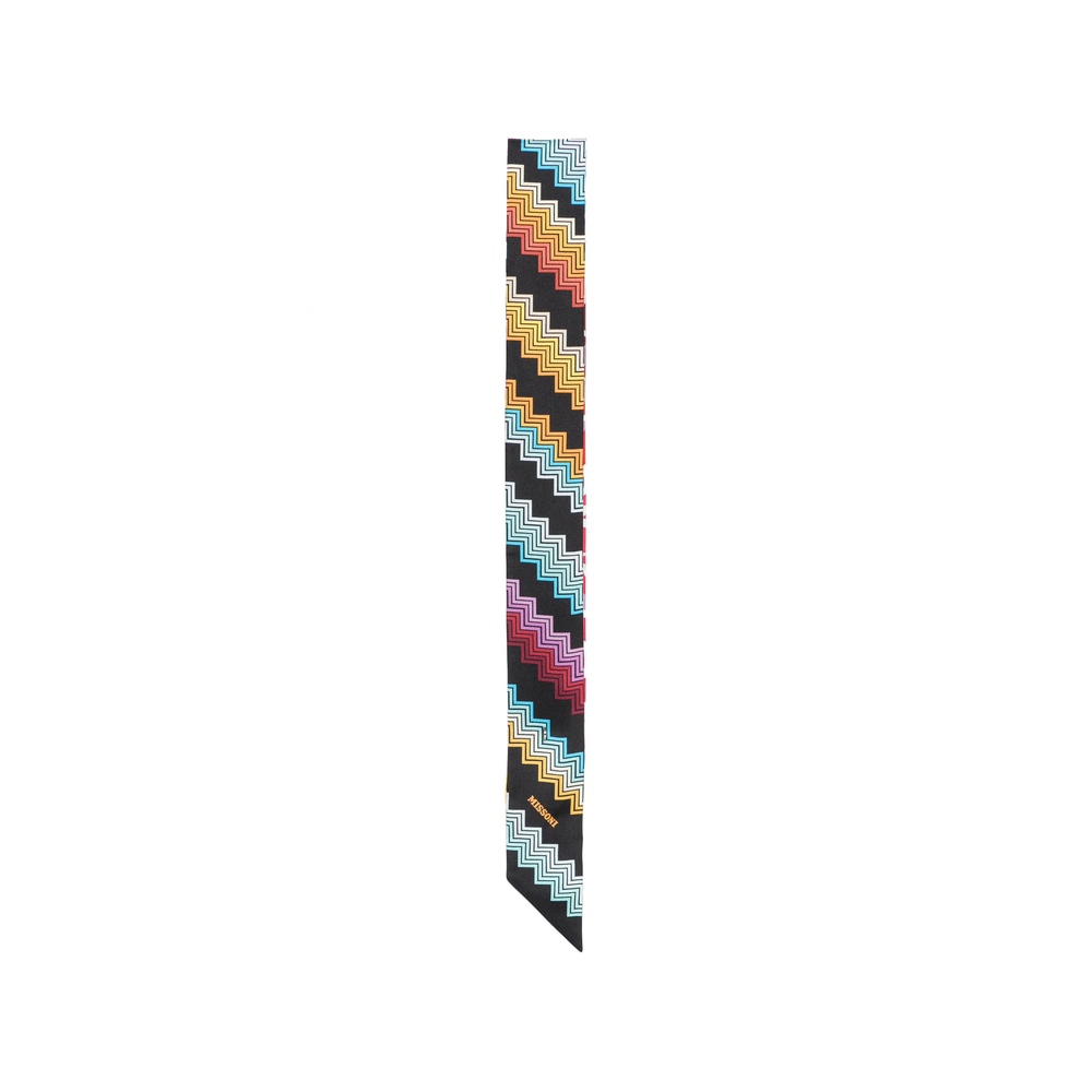 Missoni Zigzag-print Skinny Scarf