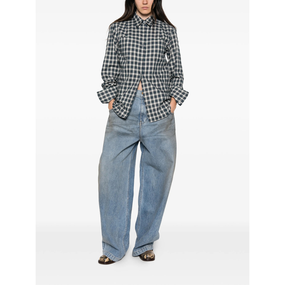 Check-Print Shirt