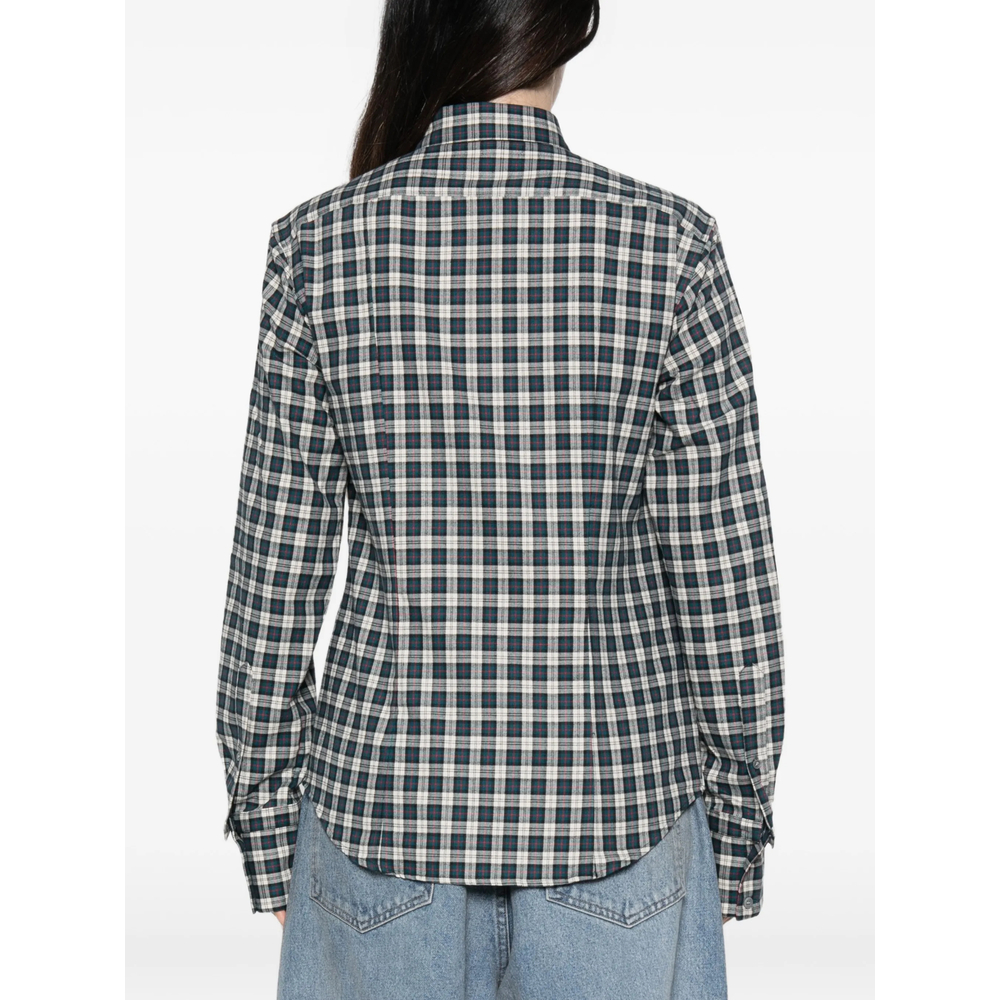 Check-Print Shirt