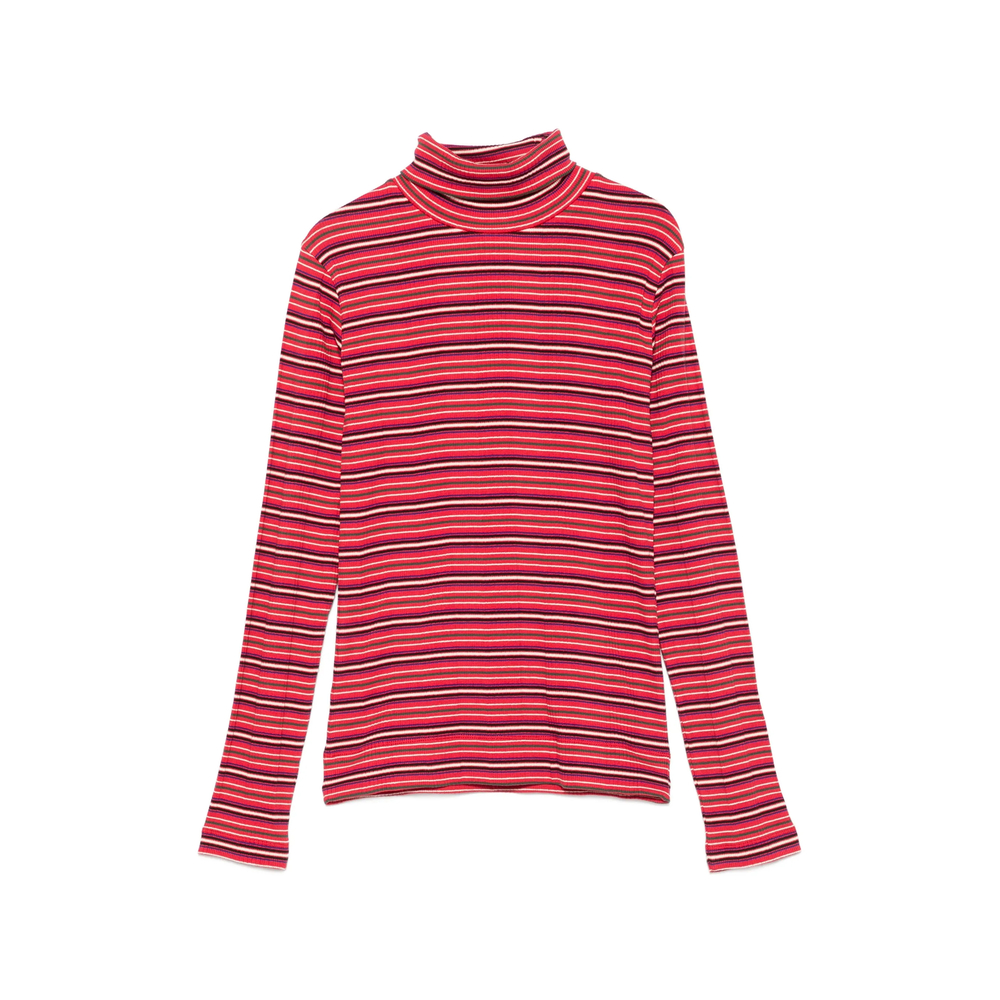 Dries Van Noten Striped Roll-neck Sweater