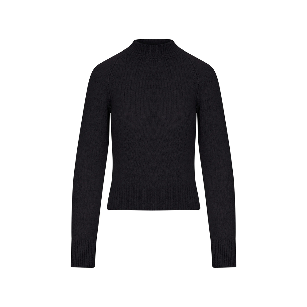 Dries Van Noten Raglan-sleeve Mock-neck Sweater