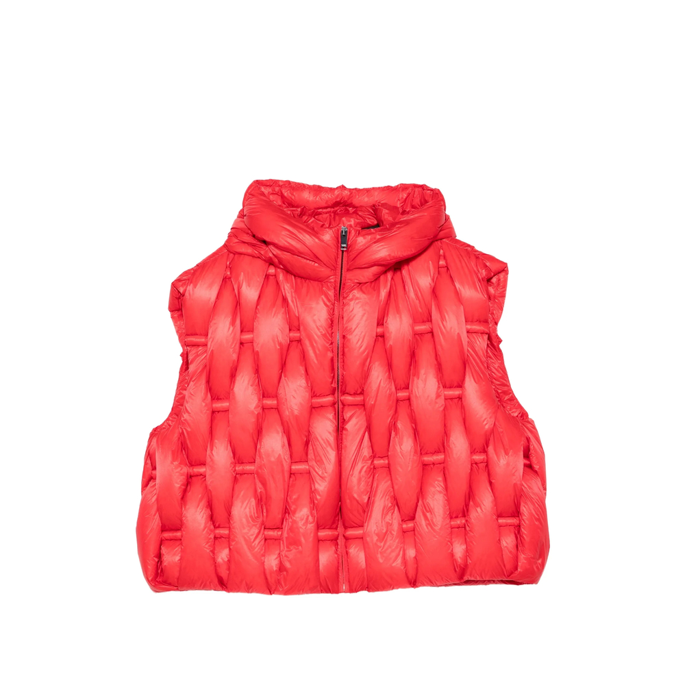 Quilted Hooded Gilet