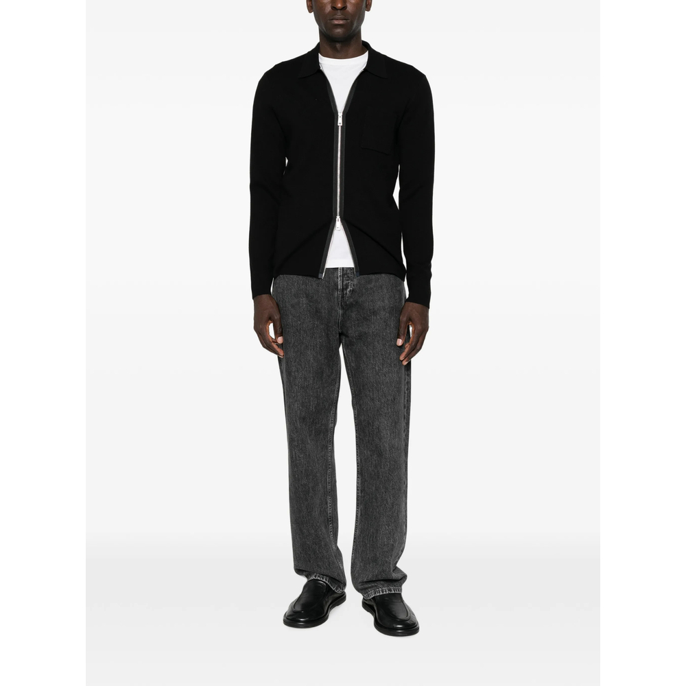 Samsøe Samsøe Zip-Up Chest-Pocket Cardigan