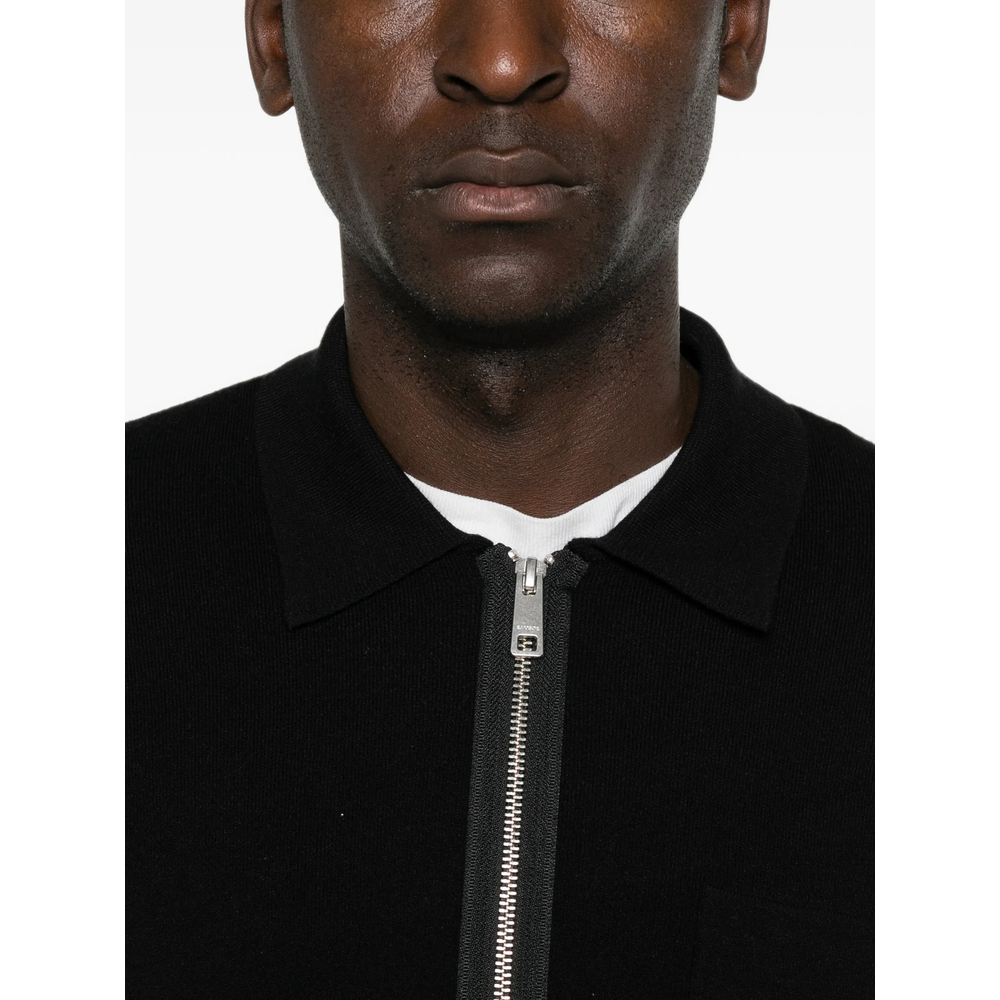 Samsøe Samsøe Zip-Up Chest-Pocket Cardigan