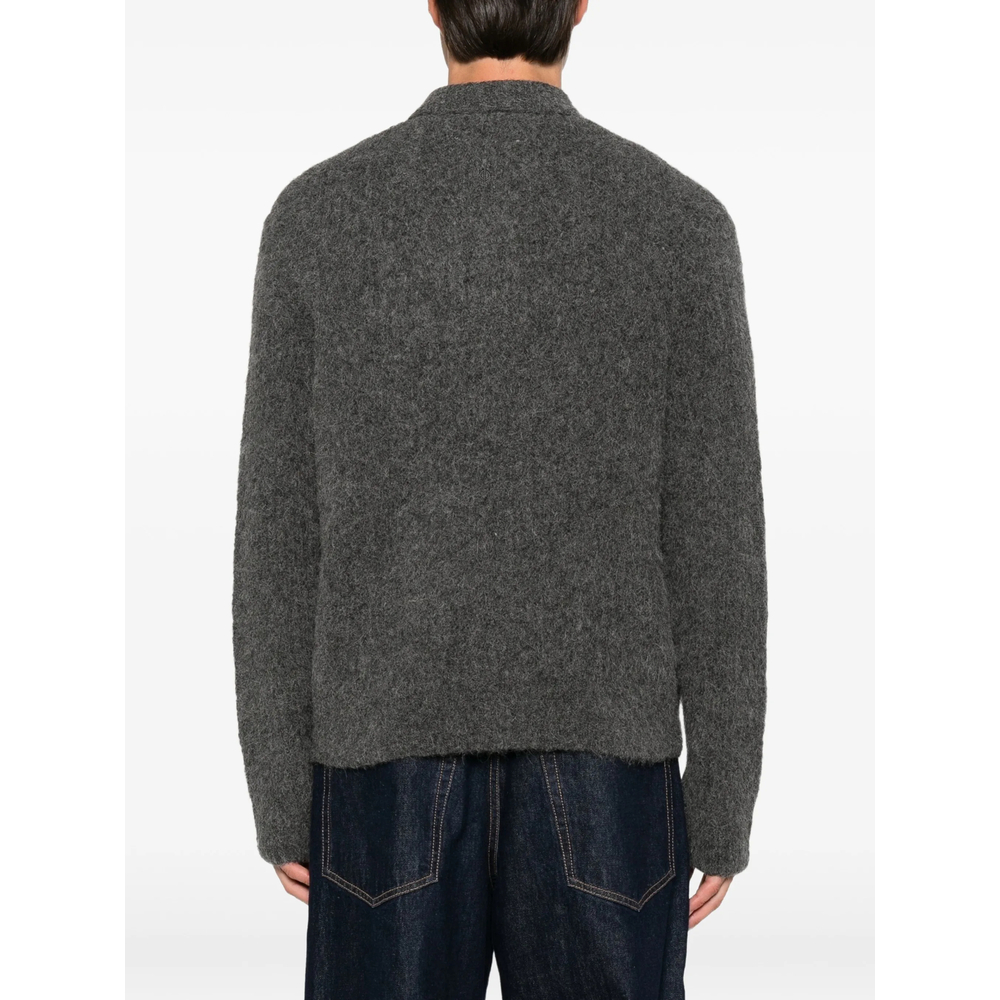 Samsøe Samsøe Zip-Up Collared Cardigan