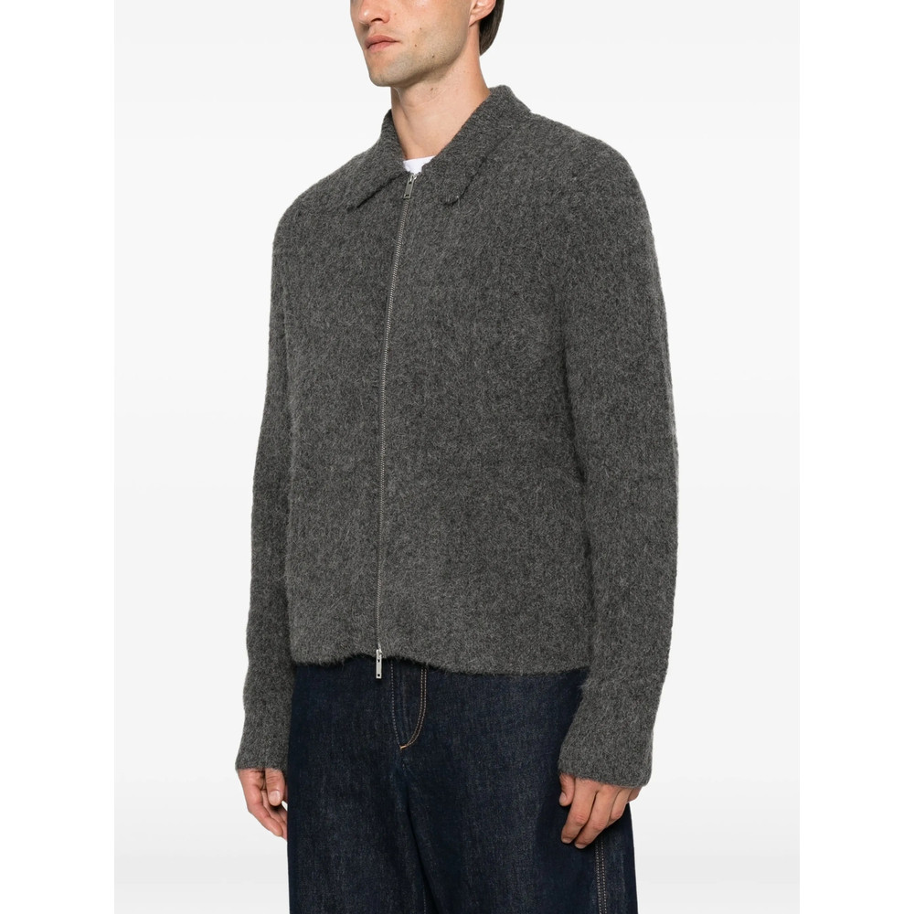 Samsøe Samsøe Zip-Up Collared Cardigan
