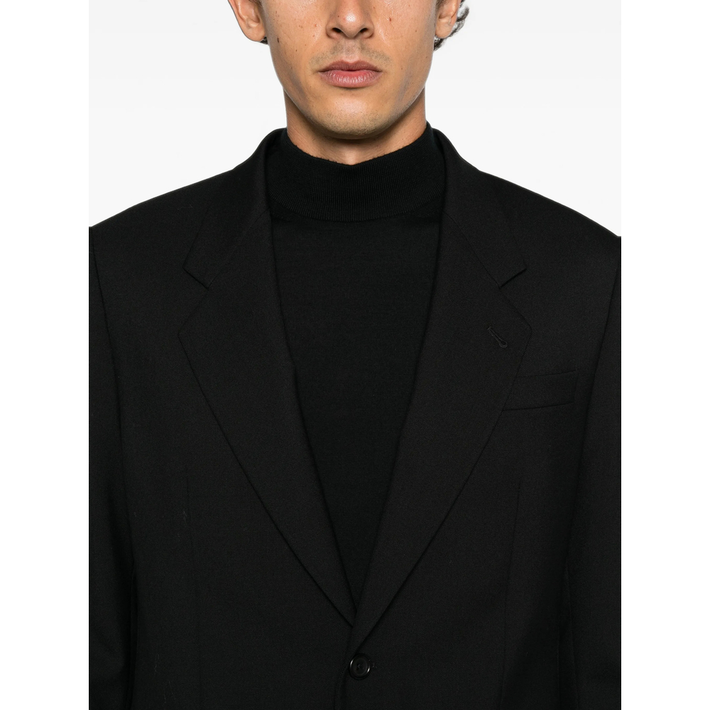 Single-Breasted Notched-Lapels Blazer