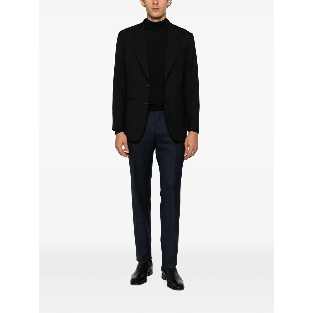 Single-Breasted Notched-Lapels Blazer