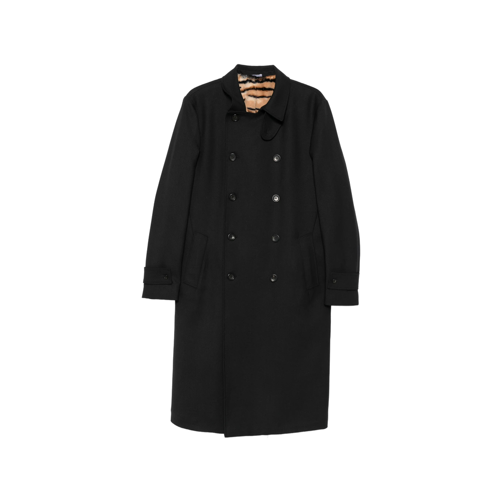 Reveres 1949 Double-breasted High-neck Coat