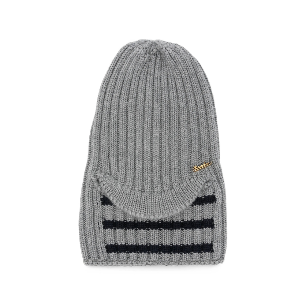 Borsalino Dorian Ribbed-knit Beanie Hat