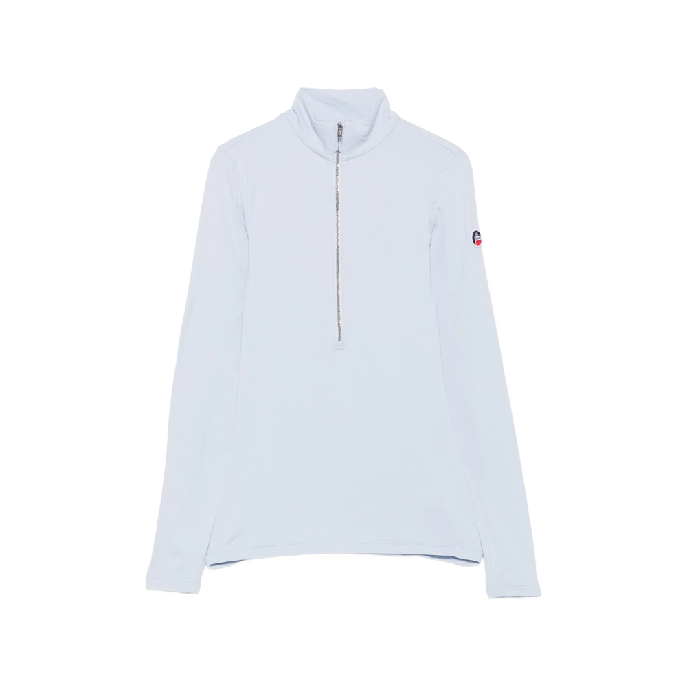 Quarter-Zip Long-Sleeve Top