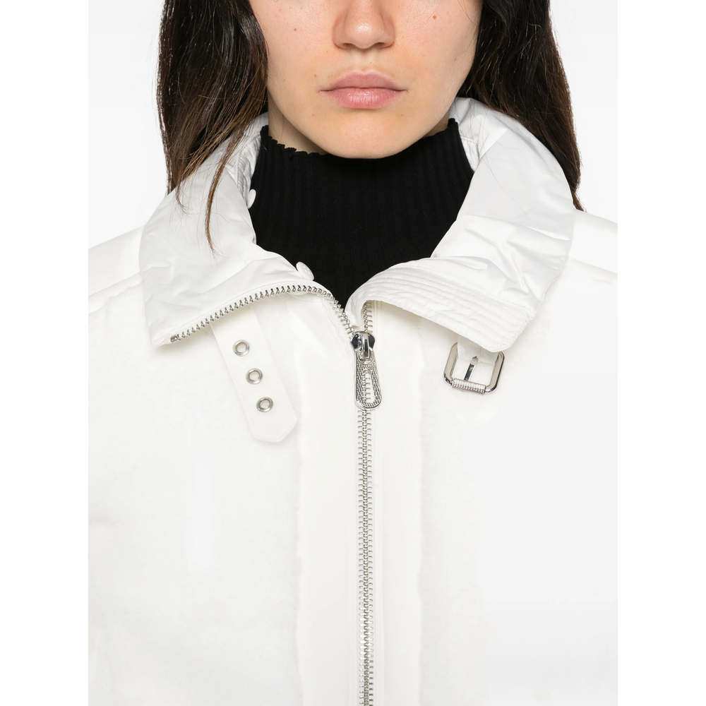 Lenagima Faux-Fur Panelled Quilted Jacket