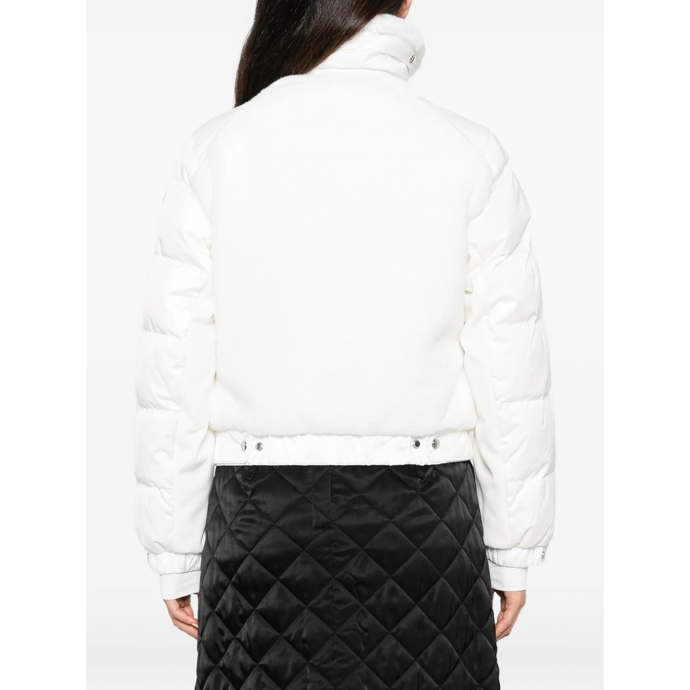 Lenagima Faux-Fur Panelled Quilted Jacket
