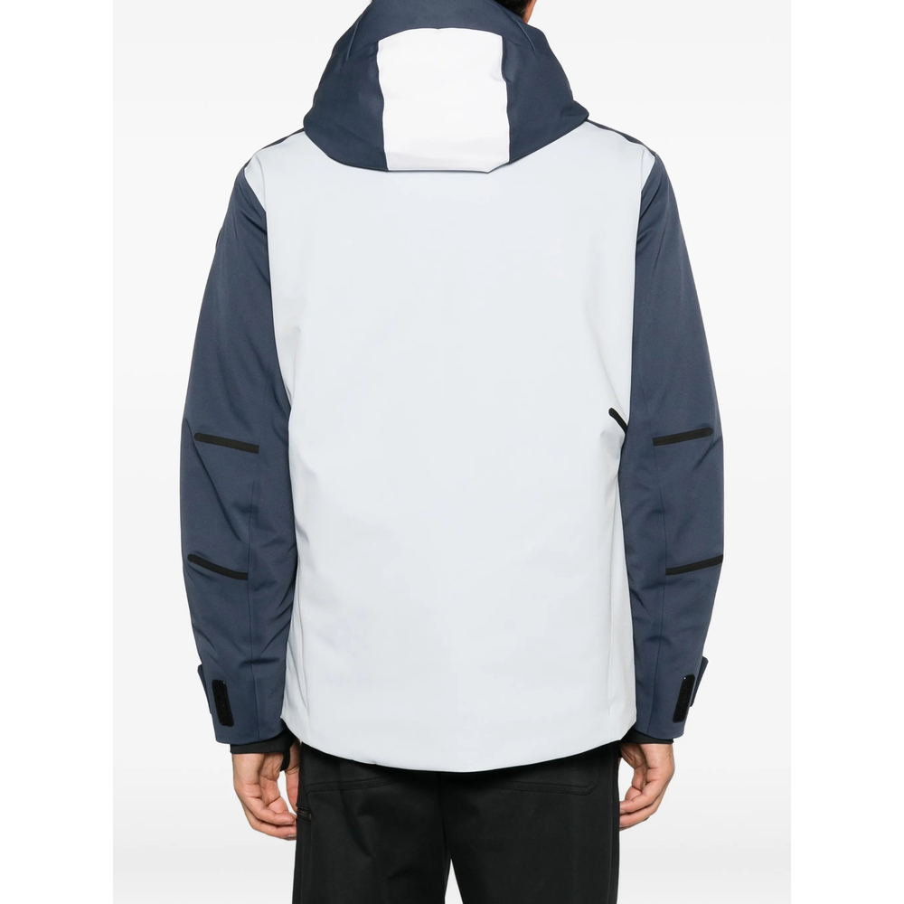 John Colour-Block Hooded Ski Jacket