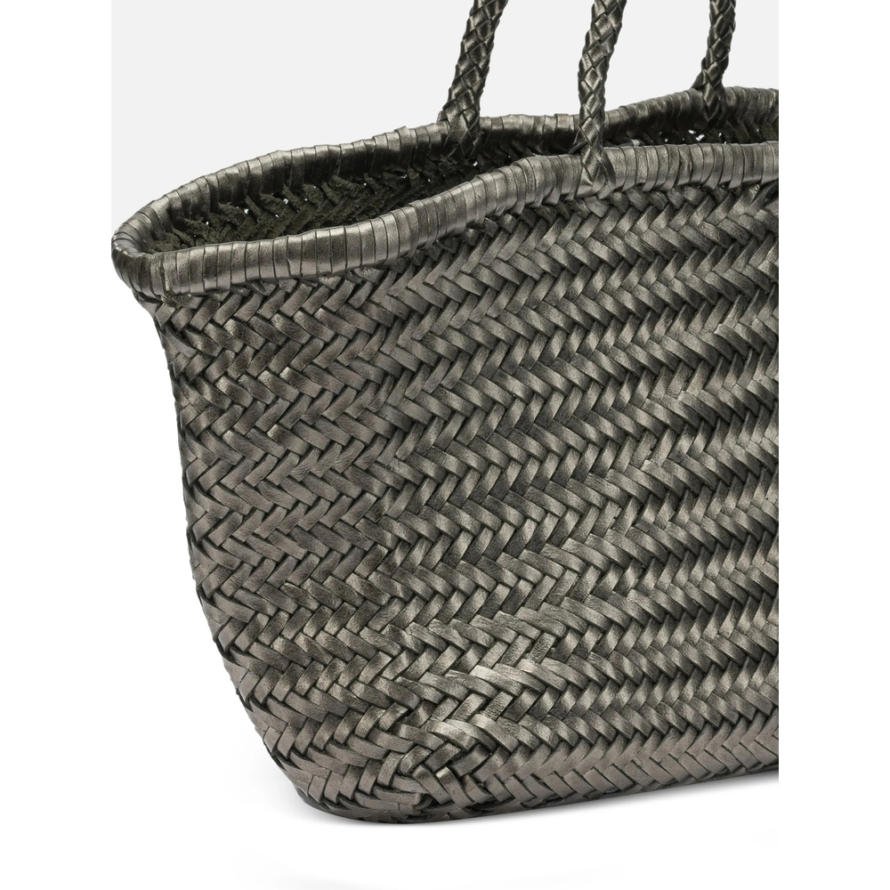 Woven-Design Tote Bag