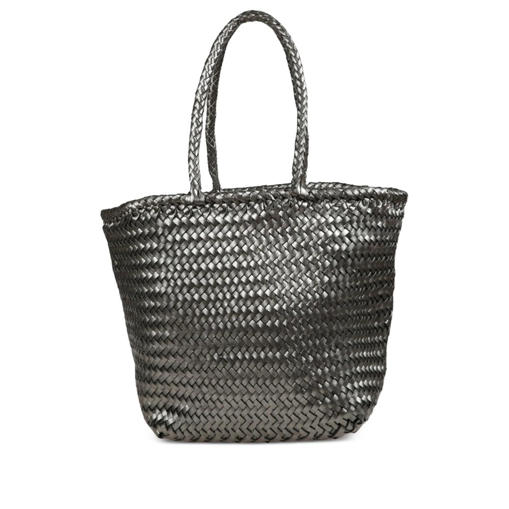 Grace Basket Woven Tote Bag