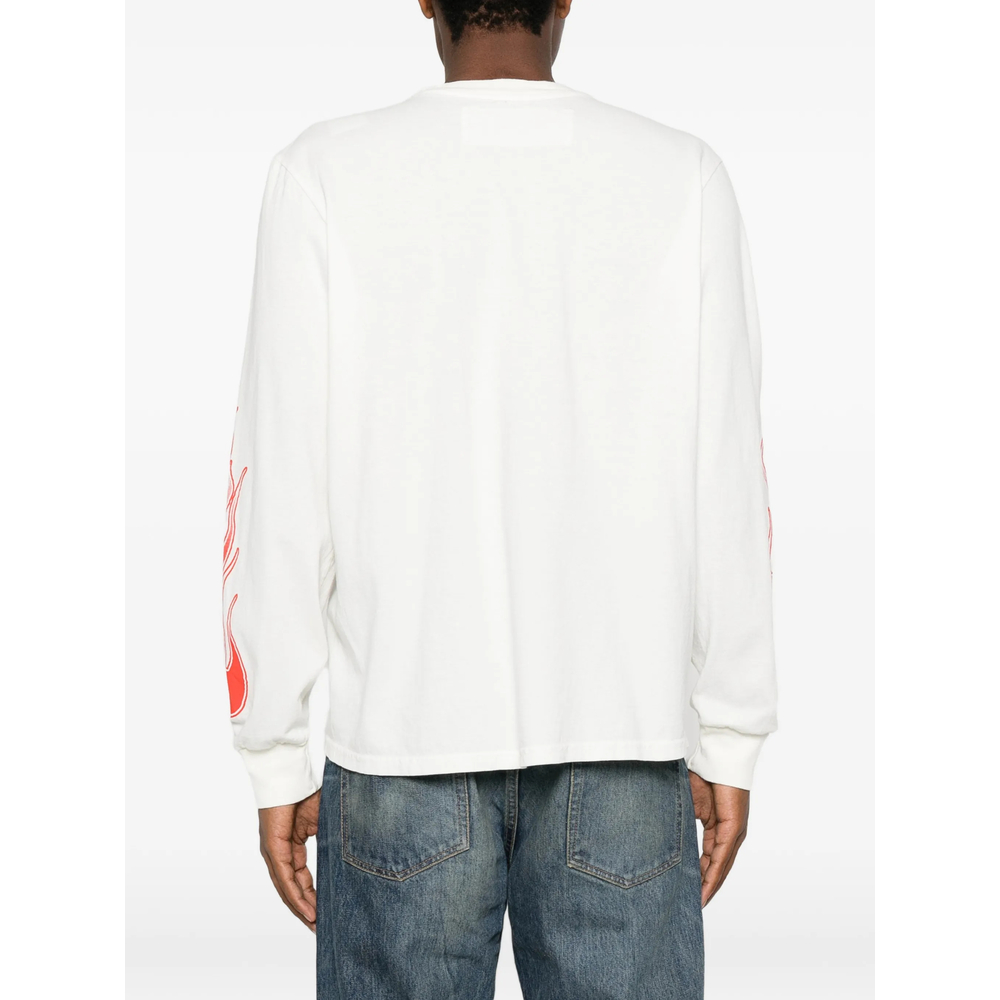 Eagle-Print Long-Sleeve T-Shirt