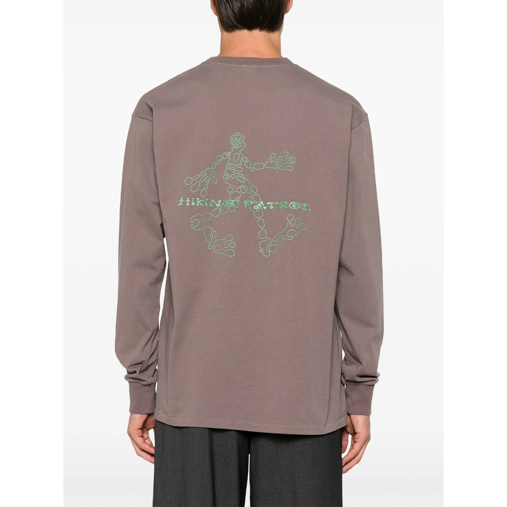 Graphic-Print Long-Sleeve T-Shirt