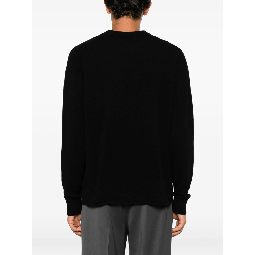 Crew-Neck Ribbed-Trim Sweater