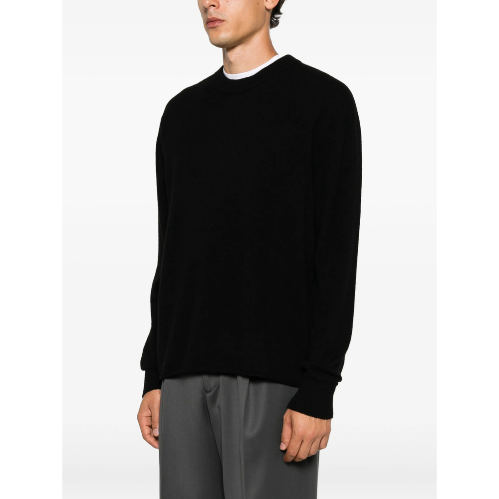 Crew-Neck Ribbed-Trim Sweater