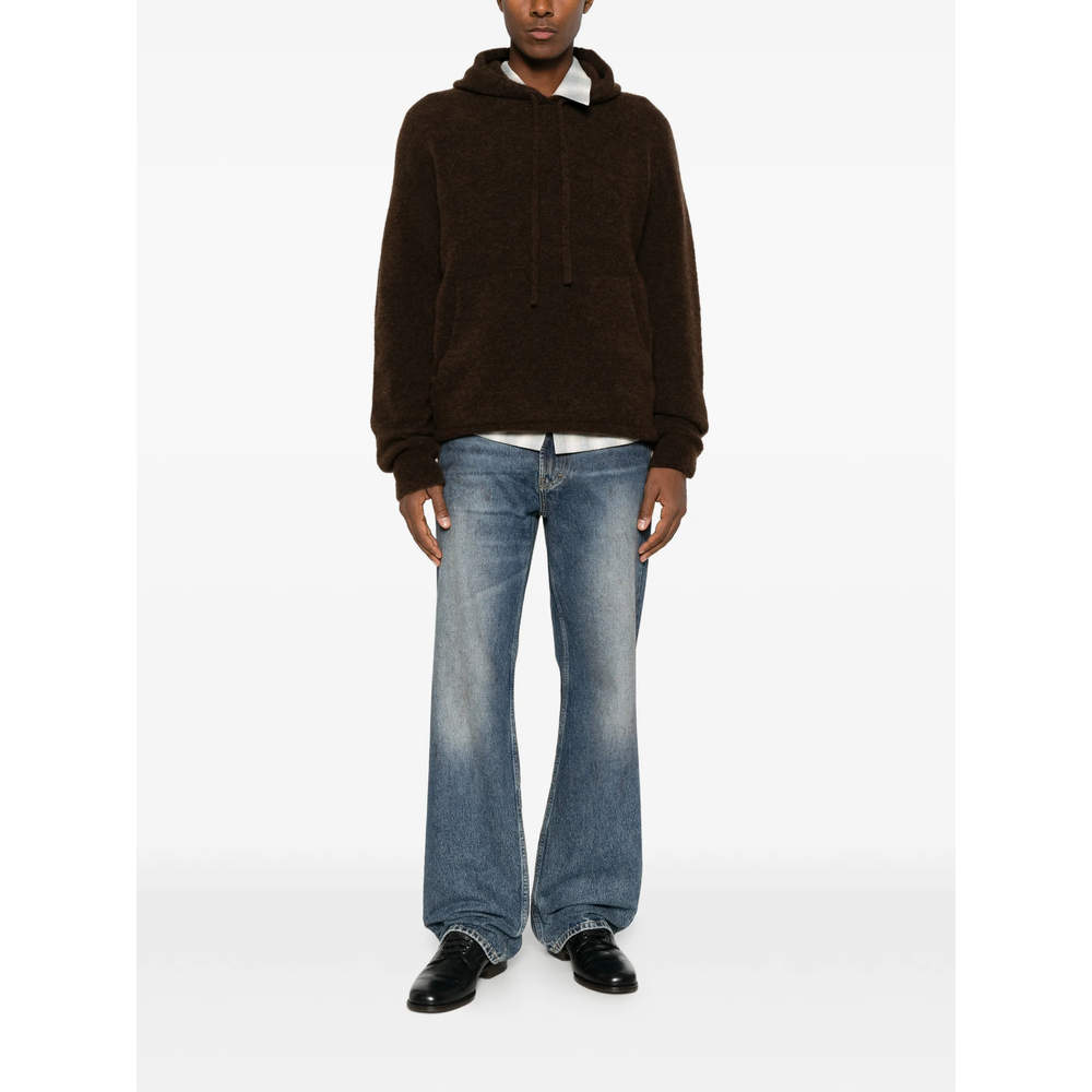 Brushed Drawstring Sweater