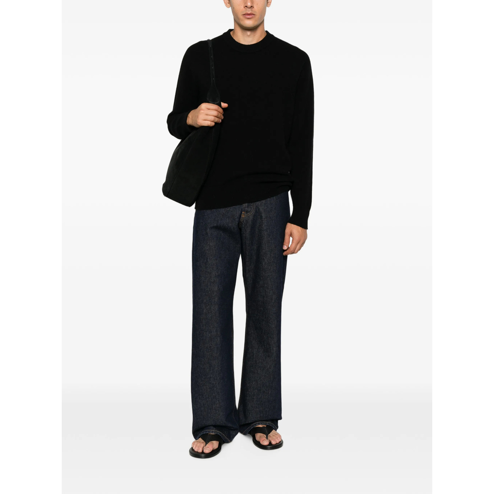 Crew-Neck Long-Sleeve Sweater