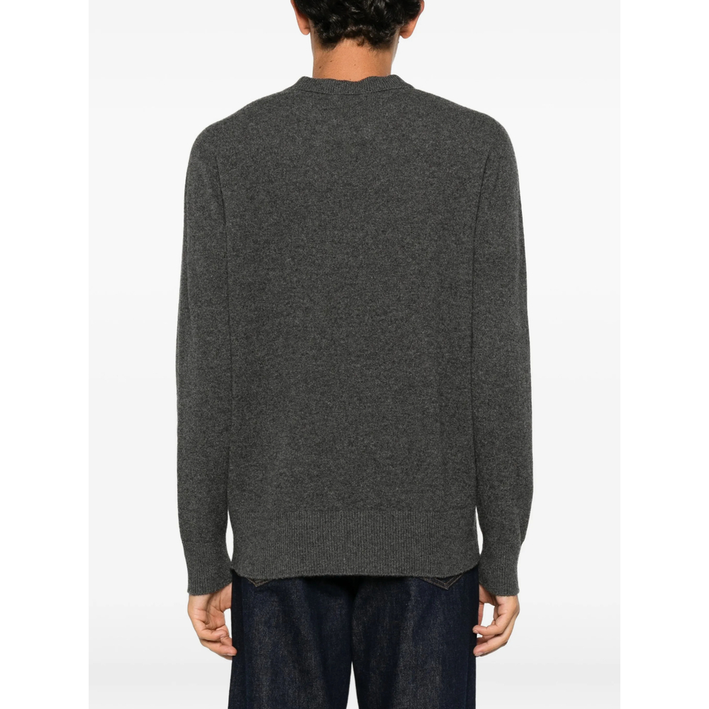 Crew-Neck Ribbed-Trim Sweater