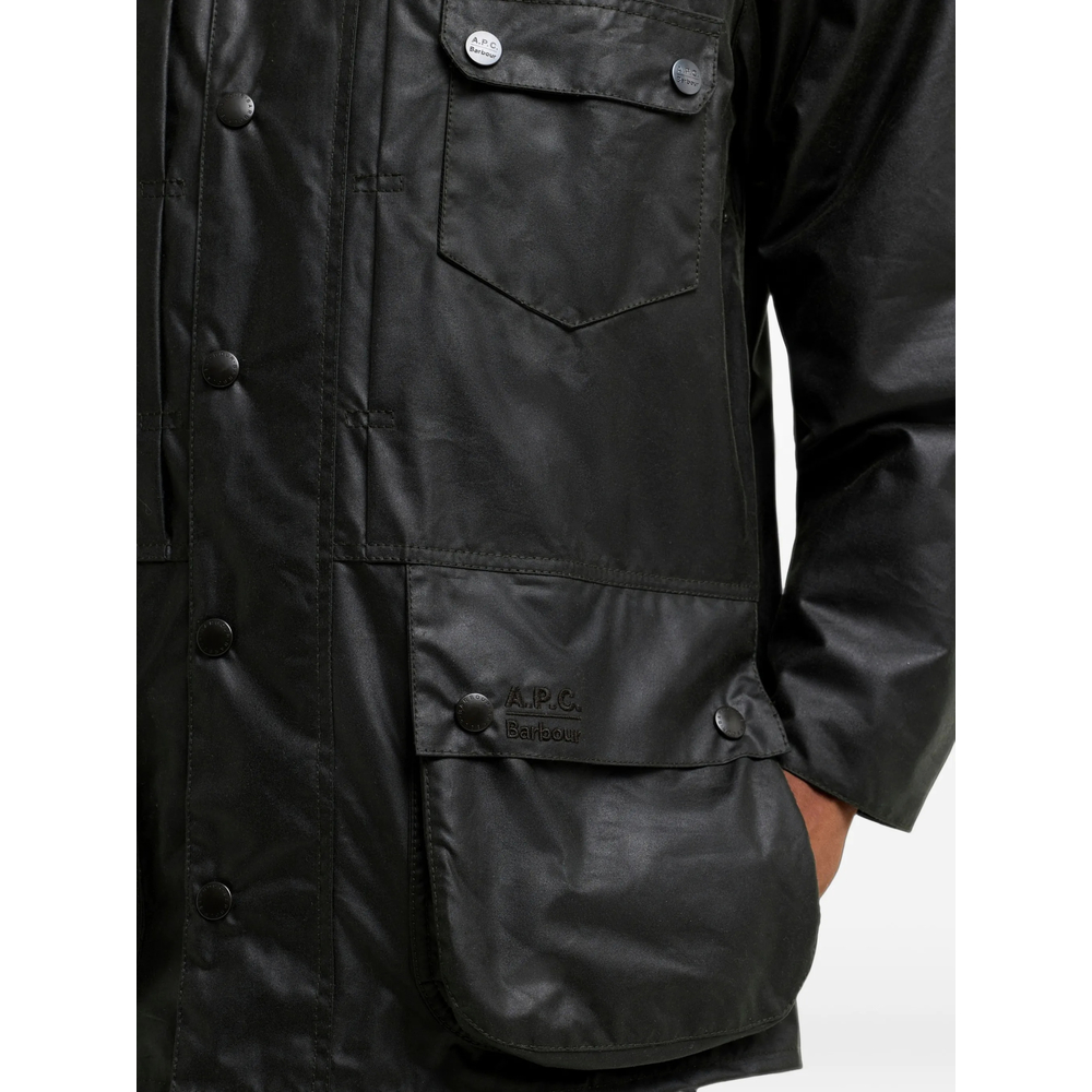 Barbour X A. P.C. X A. P.C Waxed-Cotton Jacket