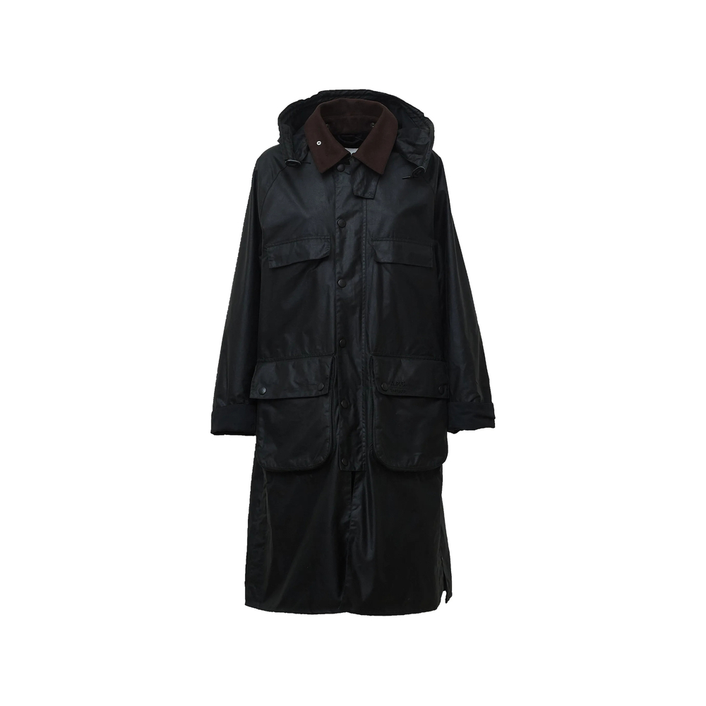 Barbour X A. P.C. X A. P.C. Sugarlump Bedale Long Waxed Jacket