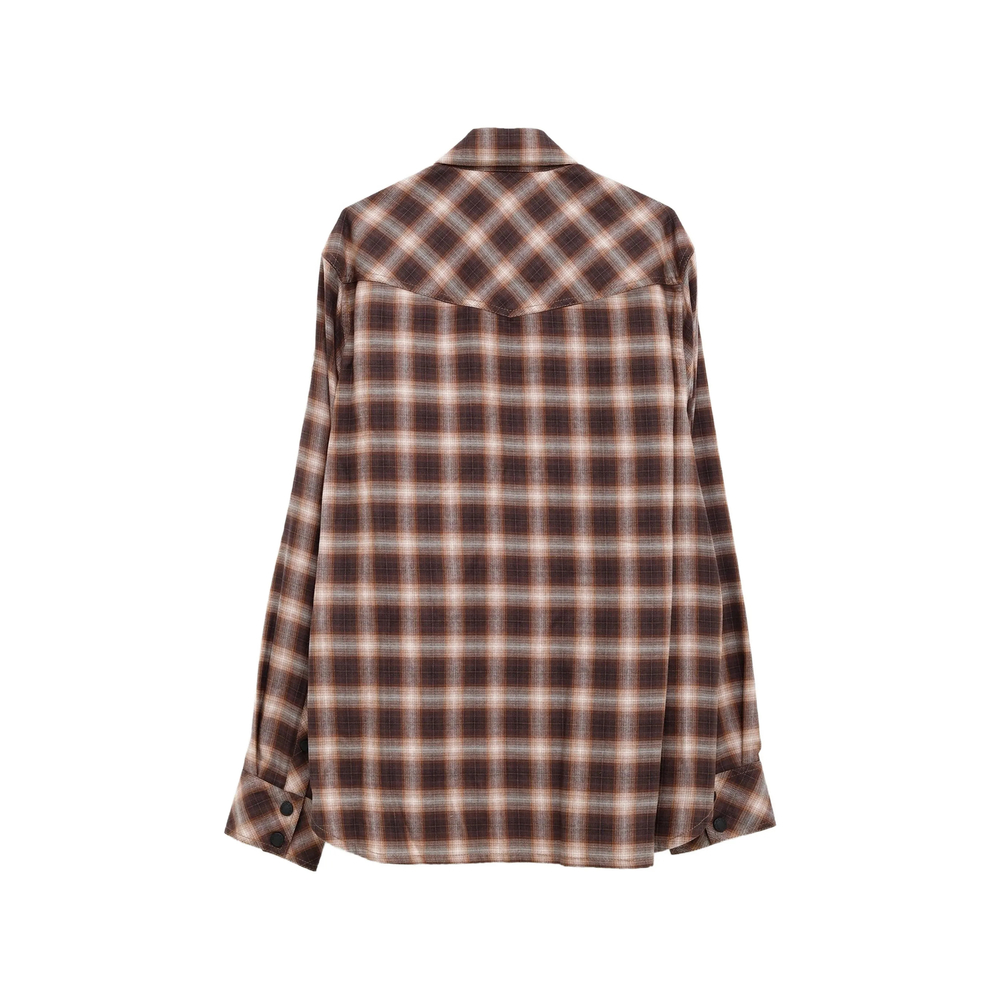 Grenoble Check-Pattern Long-Sleeve Shirt
