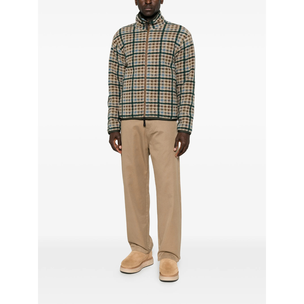 Grenoble Reversible Teddy Zip-Up Fleece Sweater