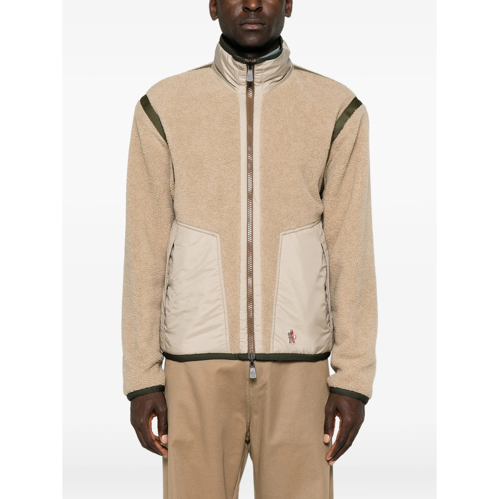 Grenoble Reversible Teddy Zip-Up Fleece Sweater