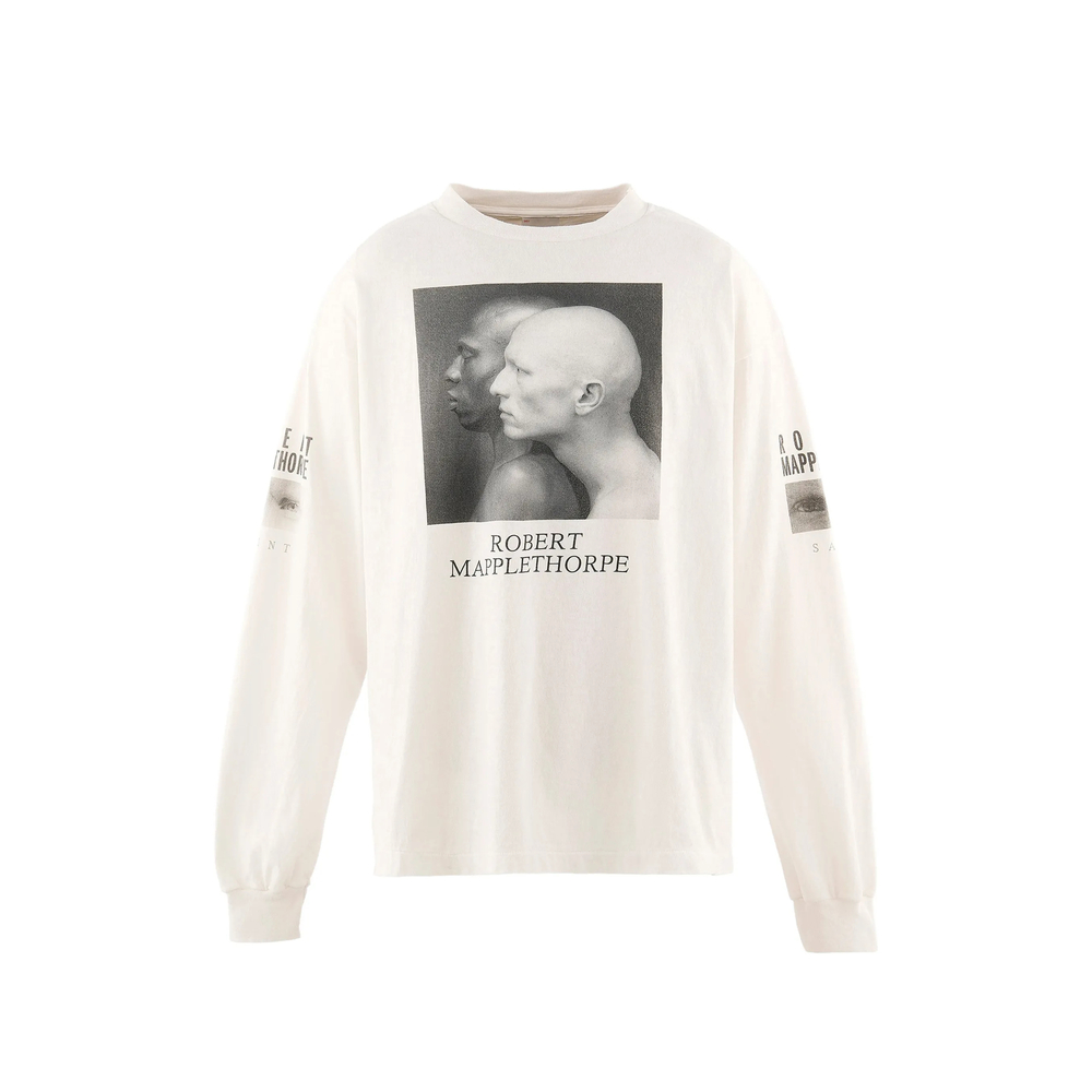 Saint Mxxxxxx X Robert Mapplethorpe MT_LS Print T-shirt