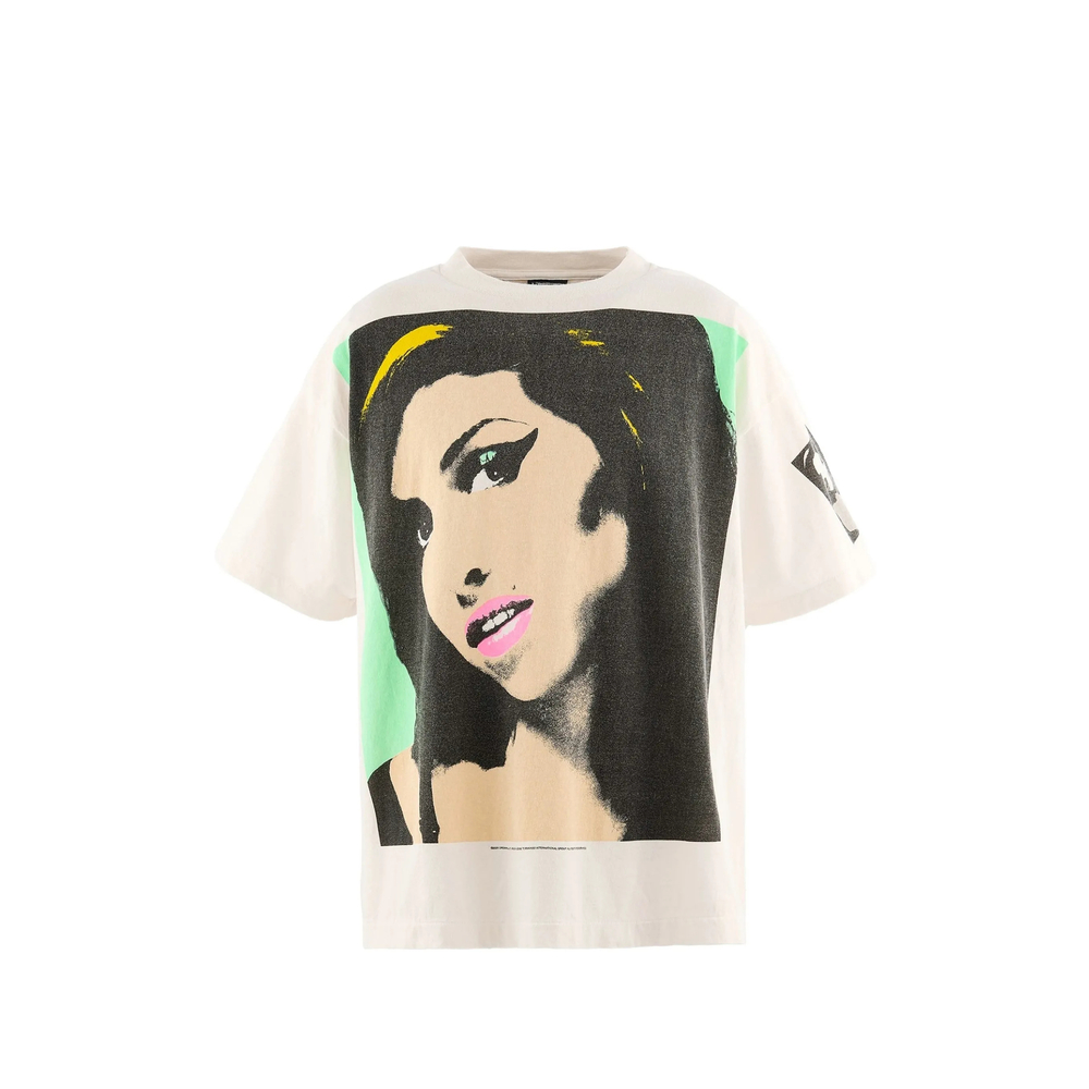 Saint Mxxxxxx AMY_SS T-SHIRT/BACK TO BLK / WHT