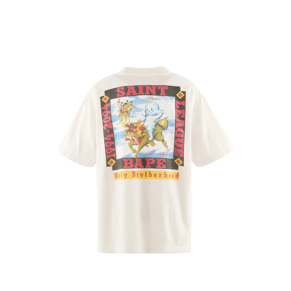 X Bape Graphic-Print T-Shirt