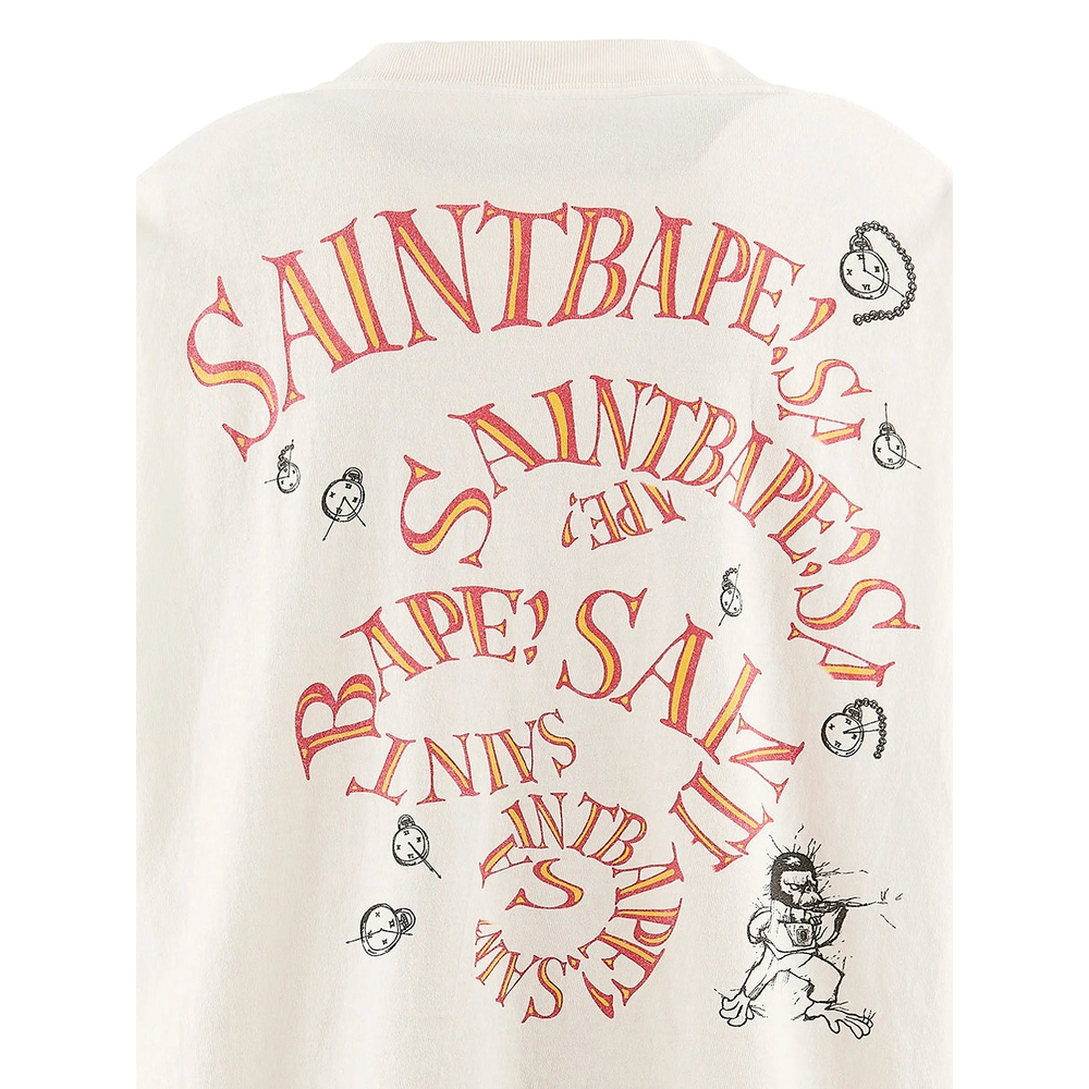 X A Bathing Ape Graphic-Print Long-Sleeve T-Shirt
