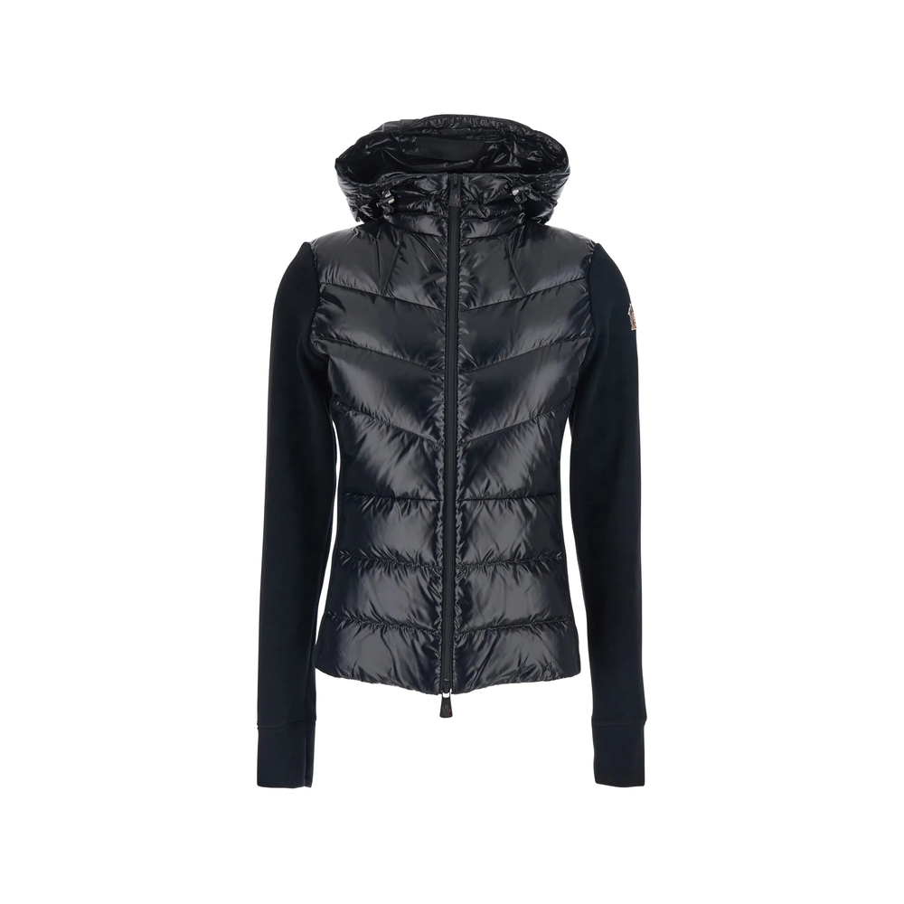 Moncler Grenoble Quilted Logo-detail Hoodie
