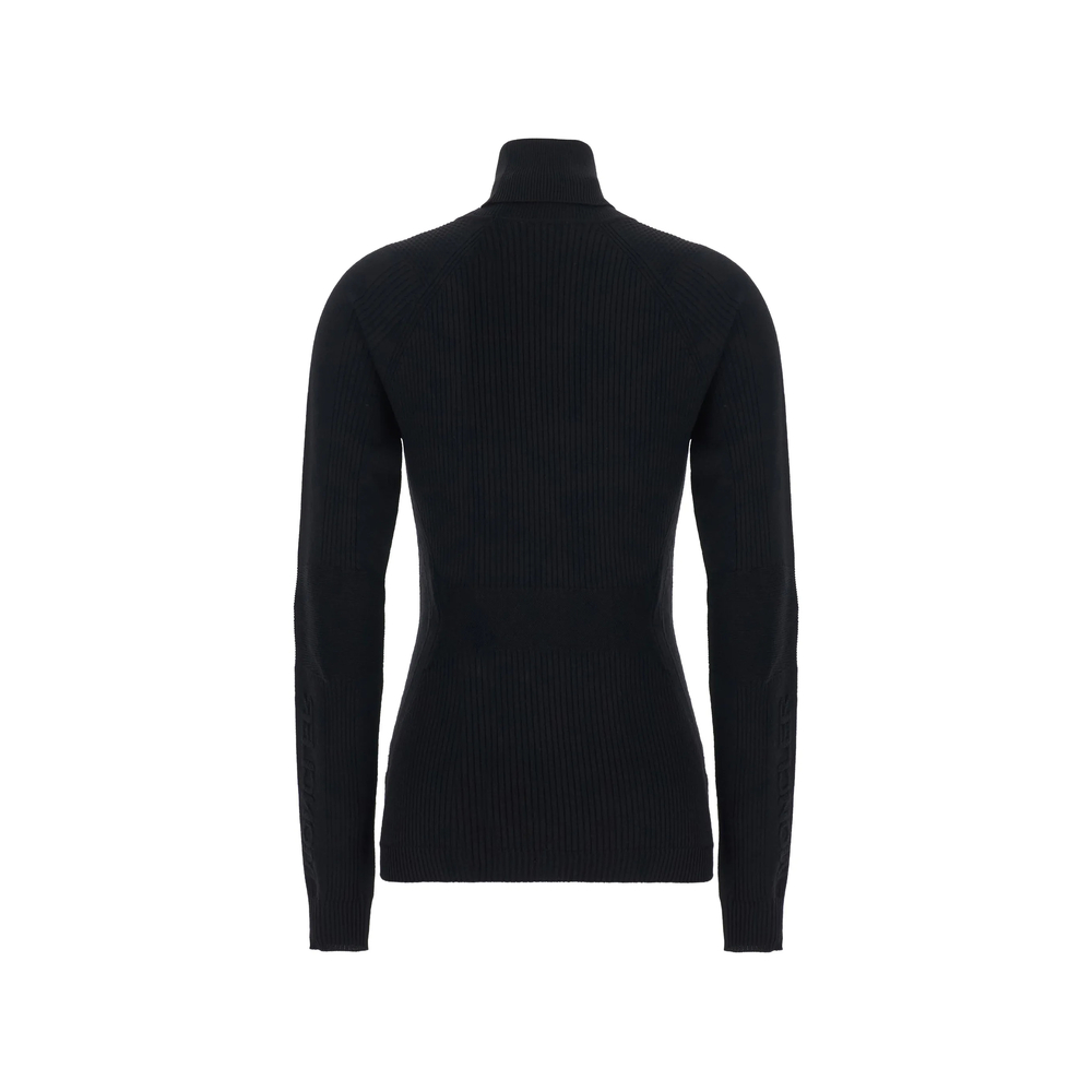 Grenoble Ribbed-Knit Roll-Neck Sweater