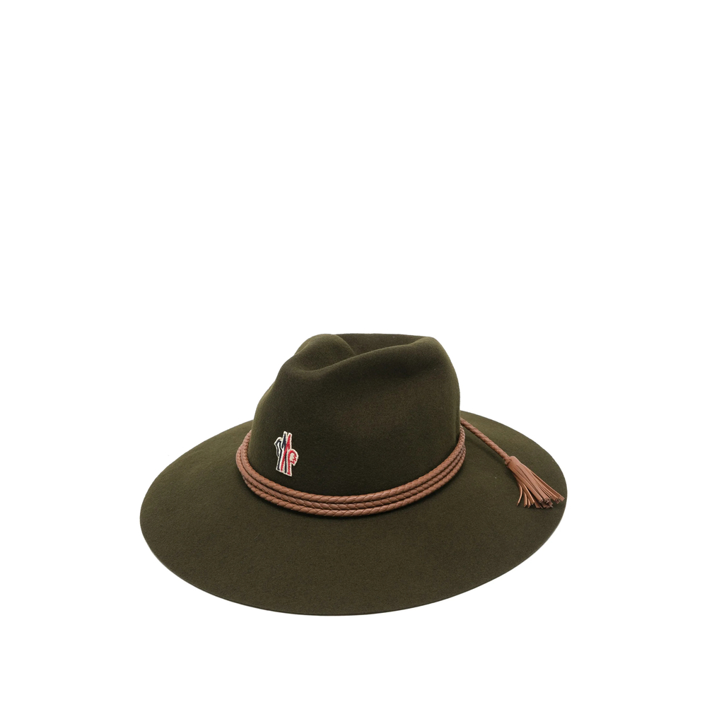 Moncler Grenoble Logo-patch Braided-trim Hat
